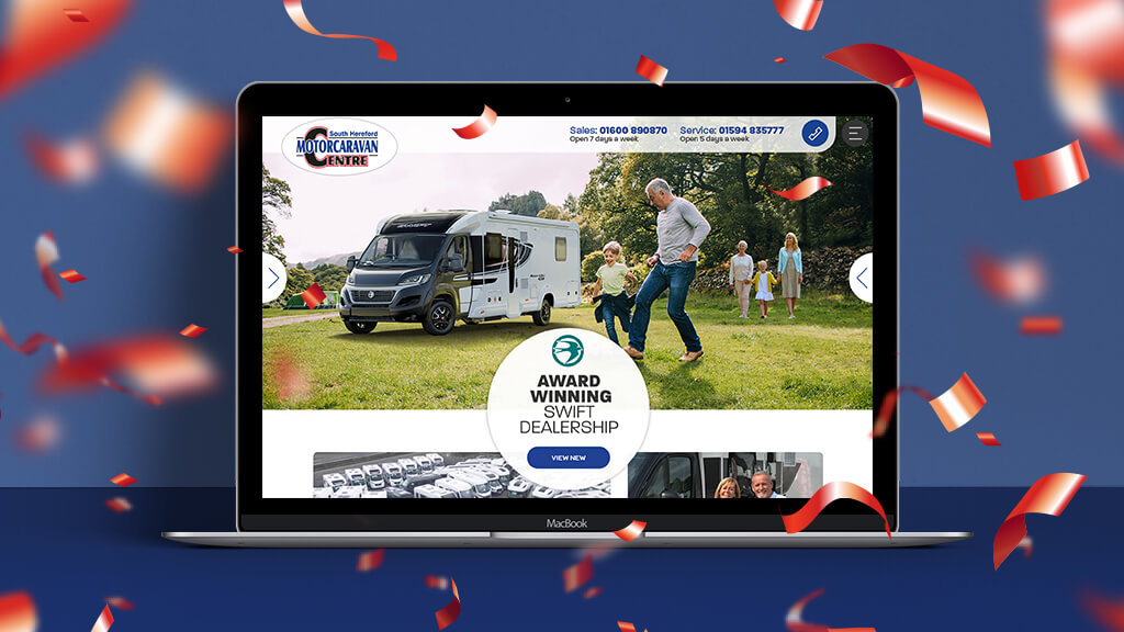 South Hereford Motorcaravan Centre new website